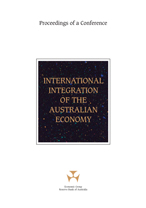 Cover: International Integration of the Australian Economy