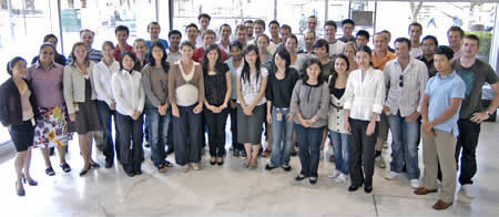 Photograph of 2008 graduate recruits