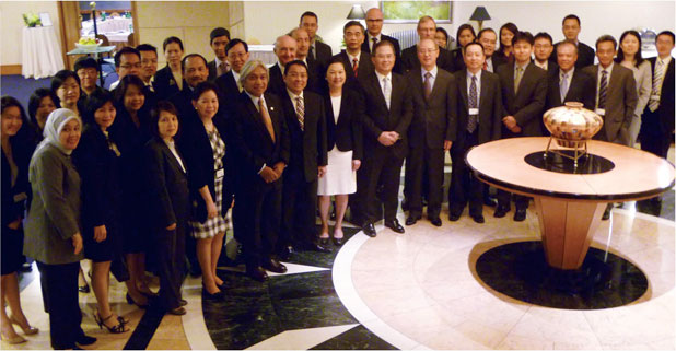 Four meeting in Perth in May 2011 were attended by senior EMEAP representatives and co-ordinated by a team of Reserve Bank staff 