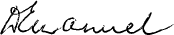 Signature of David Herbert Emanuel