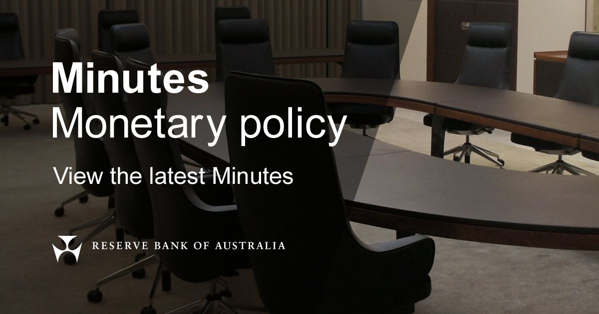 5 April 2022 | Minutes of the Monetary Policy Meeting of the Board | RBA
