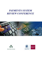 Cover: Payments System Review Conference 2007