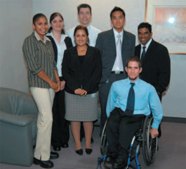 Photograph of 2003 Business Administration Trainees