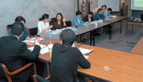 Photograph of attendees at the Cultural Awareness Workshop