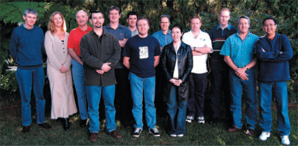 Photograph of New Managers Course Participants