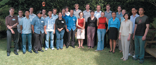 Photograph of participants at the 2004 Graduate Development Program