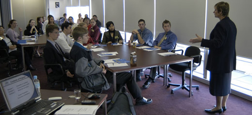 Photograph showing a Disability Awareness Workshop