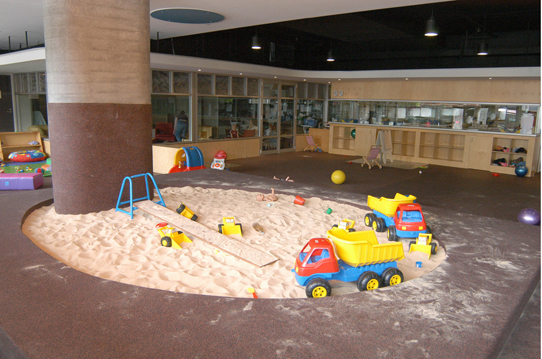 Photograph of play area inside Billabond Children's Centre