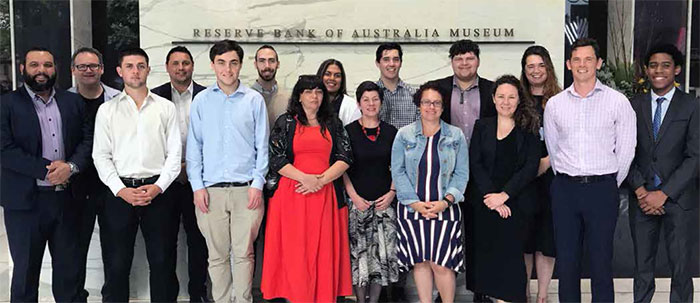 In December, the Bank hosted Indigenous Australian students from the University of Sydney Bunga Barrabugu Summer Program and the UNSW Nura Gili program, December 2018