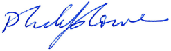 Signature of Philip Lowe