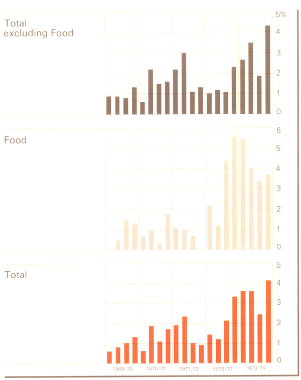 Graph Showing Consumer Price Index