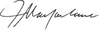 Signature of IJ Macfarlane
