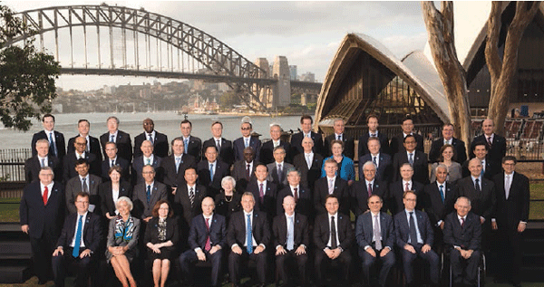 G20 Finance Ministers and Central Bank Governors in Sydney, February 2014