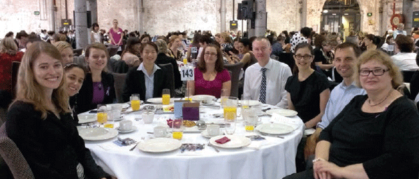 Reserve Bank staff were among the 2,000 participants at the International Women's Day breakfast in Sydney, March 2014