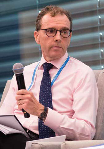 (Top) Head of Payments Policy Department Tony Richards speaking at the 2017 Australian Payment Summit, Sydney, December 2017; (above) Governor Philip Lowe addressing the Australian Payment Summit, Sydney, December 2017