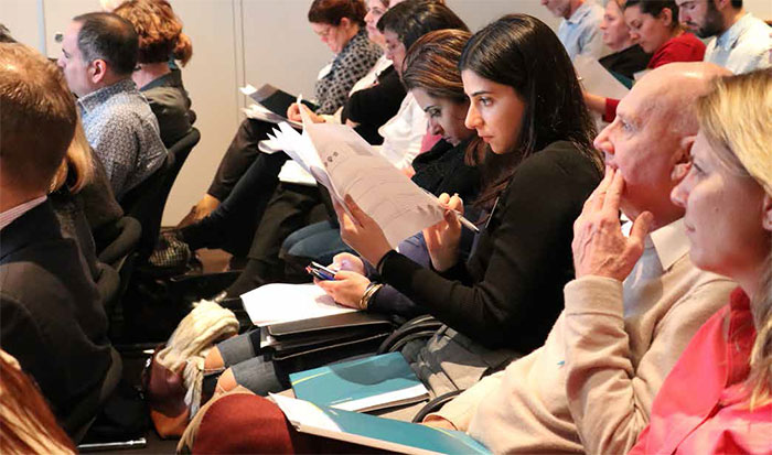 An audience of economics teachers at the Bank's third Teacher Immersion Event, June 2019