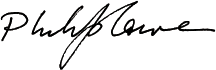 Signature of Philip Lowe