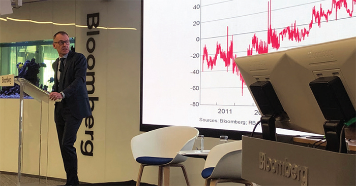 (Above) Assistant Governor (Financial Markets) Christopher Kent giving an Address to Bloomberg Sydney, July 2019;
