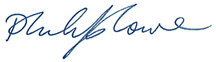 Signature of Philip Lowe