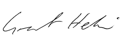Signature of Grant Hehir, Auditor-General