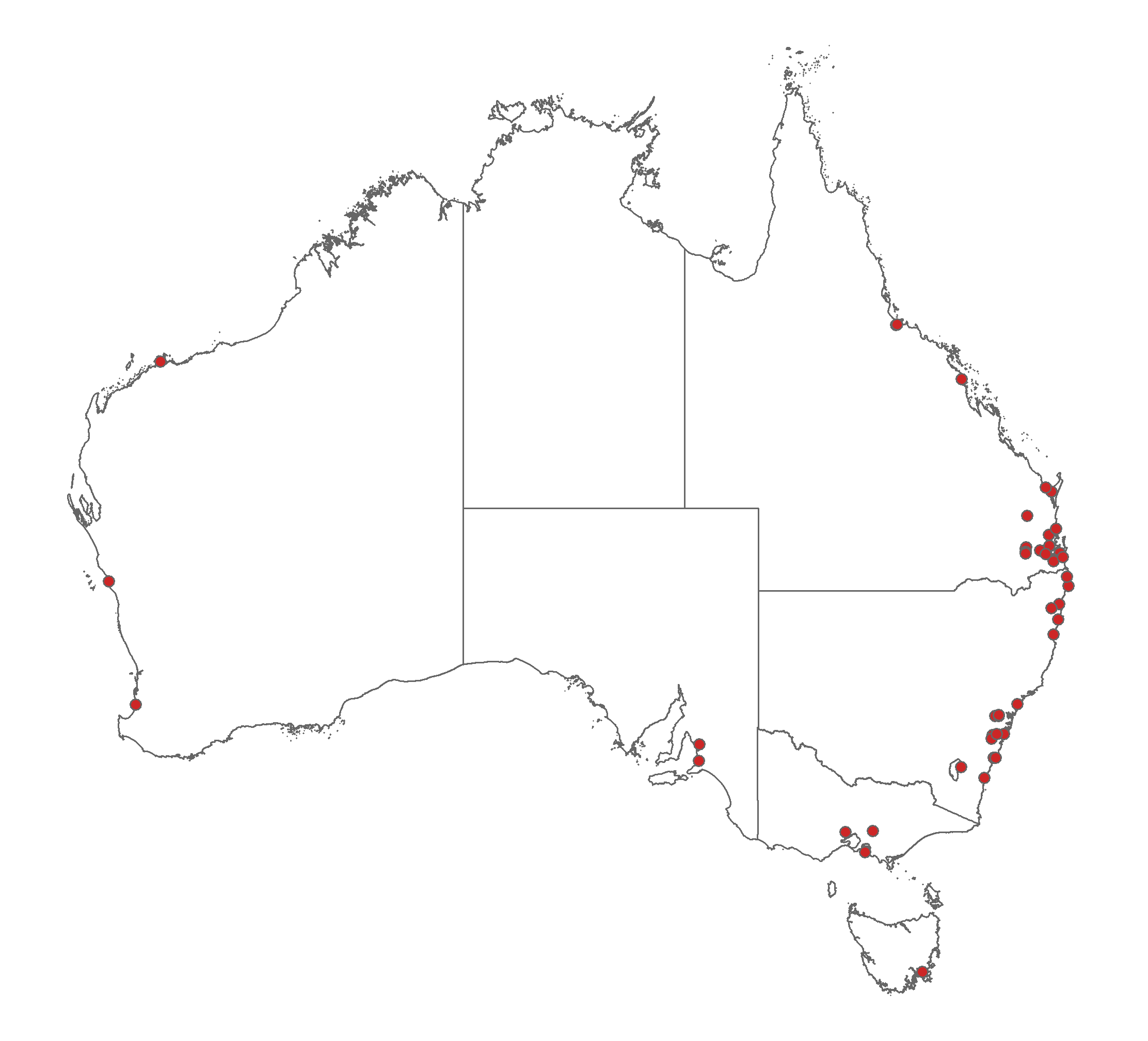 Figure 5: Towns without a Cash Access Point