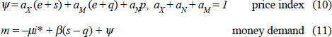 Equations 10 and 11