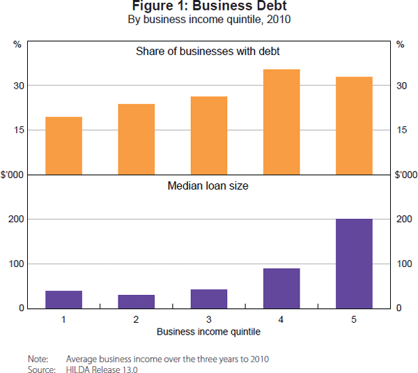 Figure 1: Business Debt