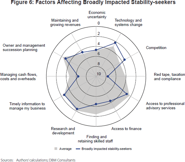 Figure 6: Factors Affecting Broadly Impacted Stability-seekers