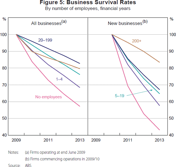 Figure 5: Business Survival Rates