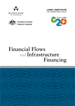 Cover: Financial Flows and Infrastructure Financing