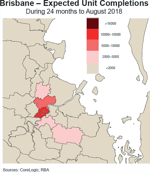 Figure B1a: Brisbane &ndash; Expected Unit Completions