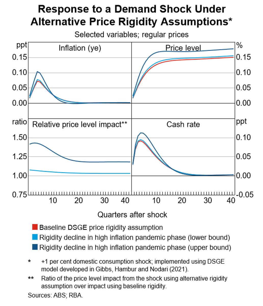 Price Rigidity Diagram How Shifts in Price Rigidity Impact Inflation Dynamics | Insights | RBA