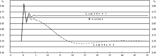 Graph 5: Inflation – Inflation Shock