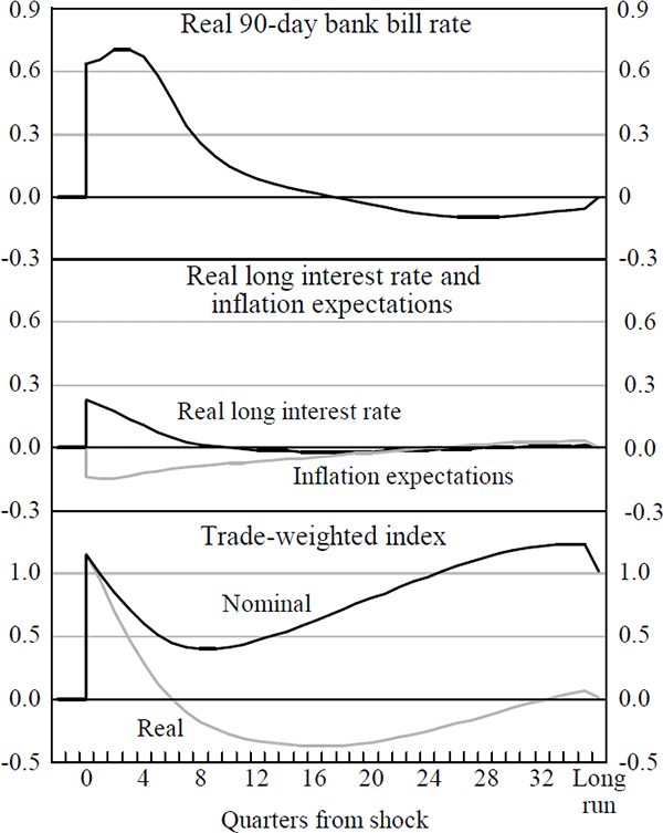 Figure 1: Money Supply Shock