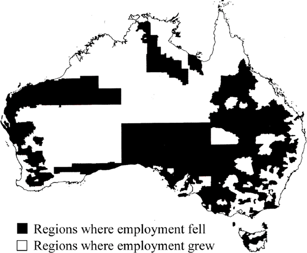 Figure 2: Regional Employment Growth