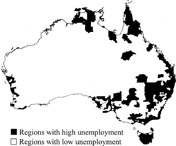 Figure 4: Regional Unemployment Rates