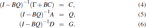 Equations 4, 5 and 6