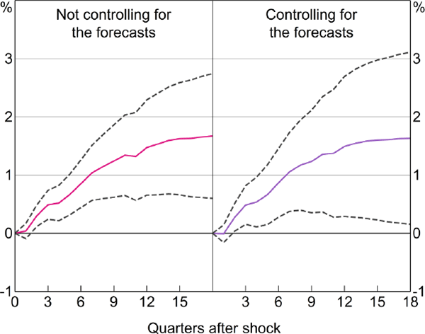 Figure 5: Effect of Monetary Policy on the Price Level