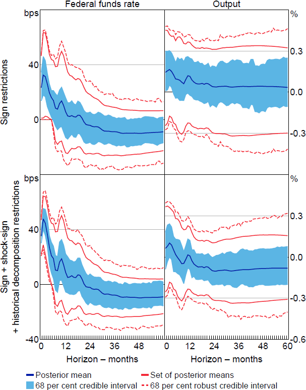 Figure 4: Responses to Monetary Policy Shock