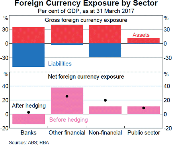 Graph C2: Foreign Currency Exposure by Sector
