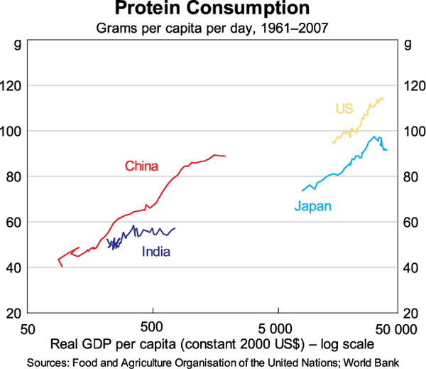 Graph 7: Protein Consumption