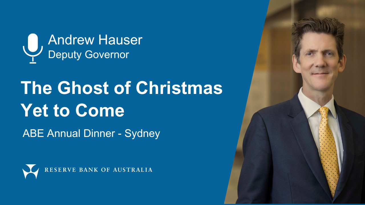 The Ghost of Christmas Yet to Come | Speeches | RBA