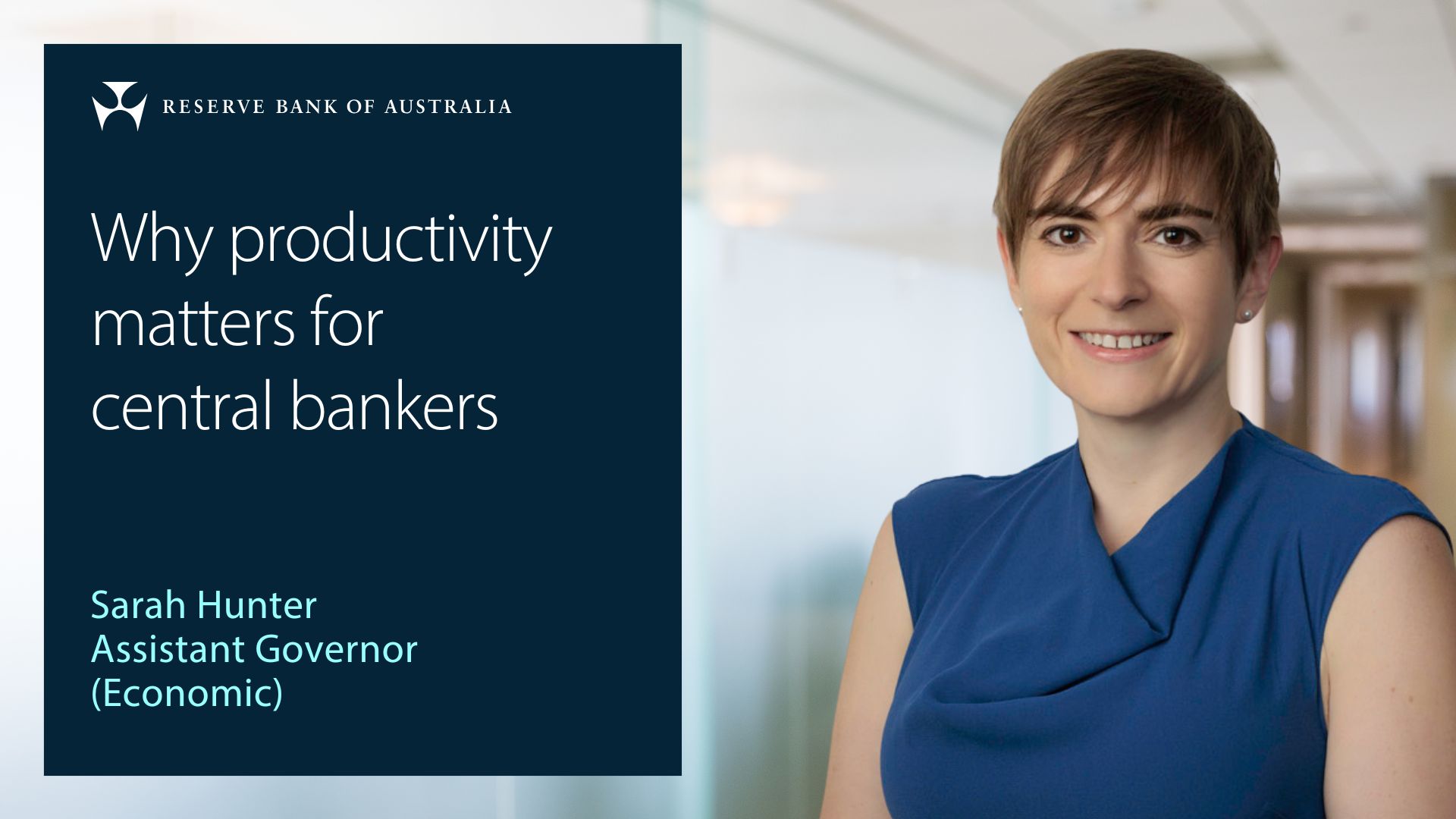 Why Productivity Matters for Central Bankers | Speeches | RBA